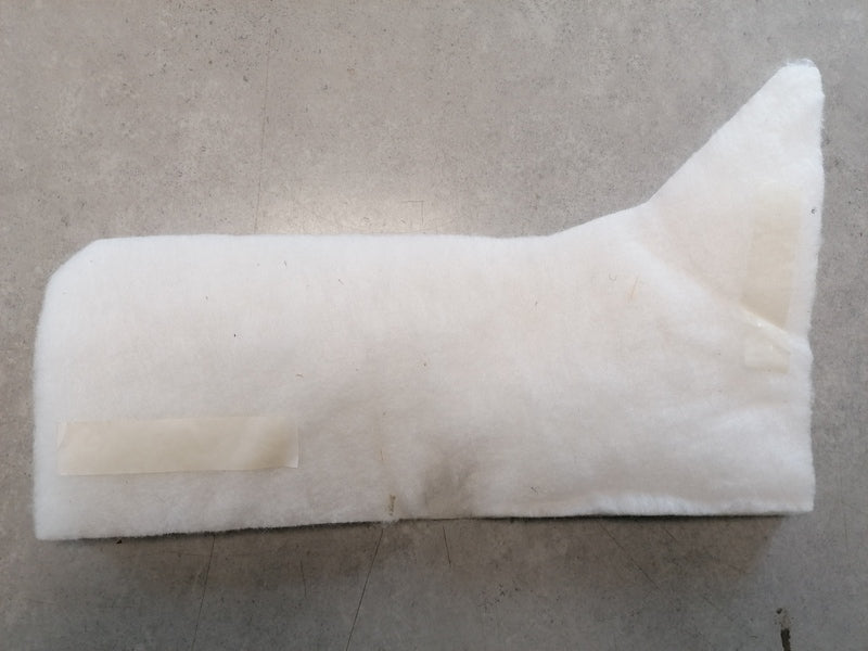 Image of LEFT REAR B PILLAR FIBRE AND MATERIAL INSULATION PAD