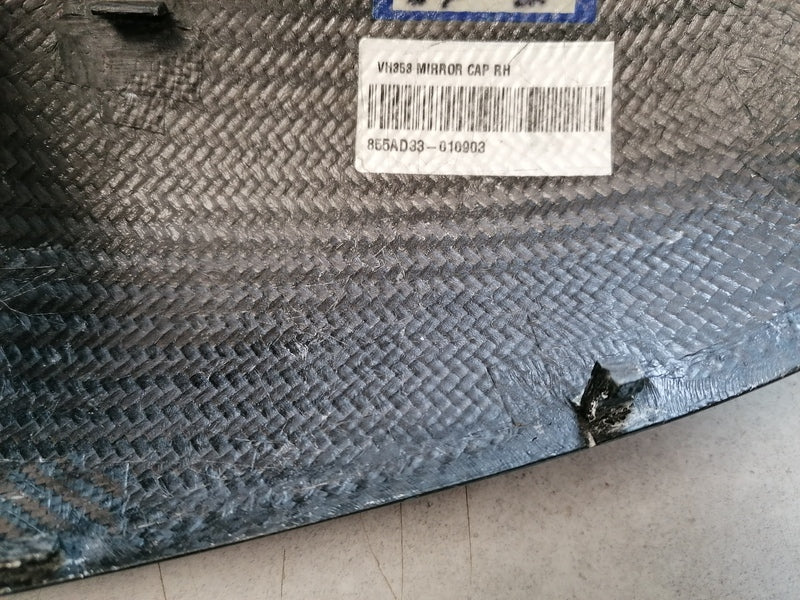 GREEN - CARBON FIBRE MIRROR COVER CAPS AG33 TYPE