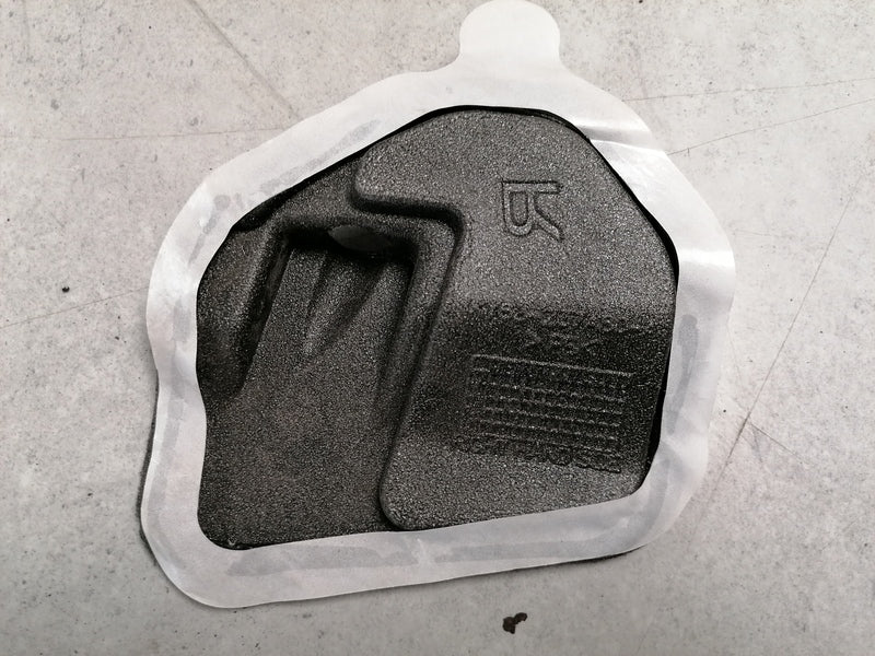 Image of RIGHT DOOR REAR WATER SHIELD SHEDDER MEMBRANE