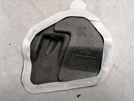 Image of RIGHT DOOR REAR WATER SHIELD SHEDDER MEMBRANE