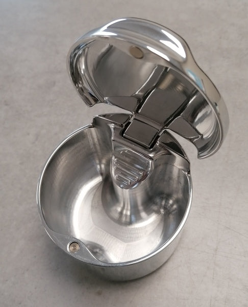 MACHINED POLISHED ALUMINIUM TRINKET POT