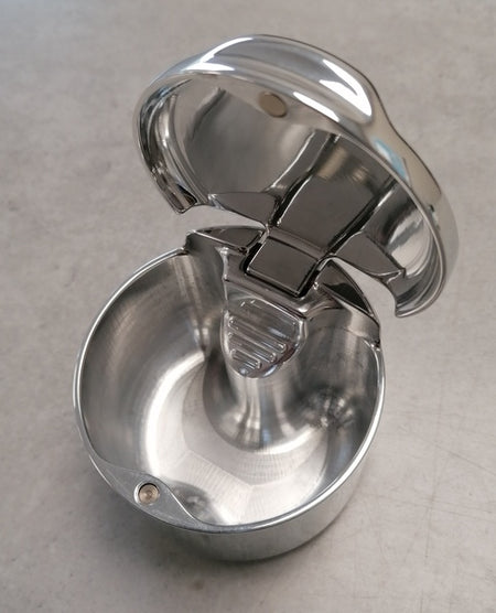 MACHINED POLISHED ALUMINIUM TRINKET POT