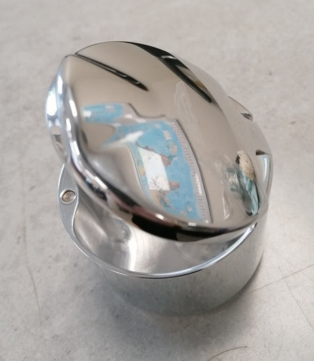 MACHINED POLISHED ALUMINIUM TRINKET POT