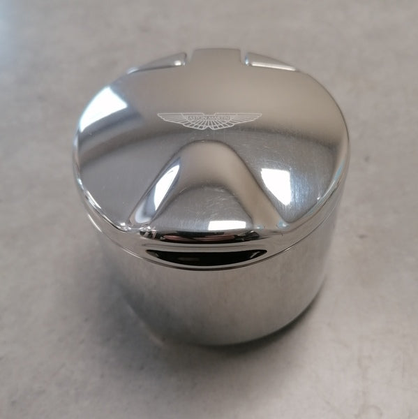 MACHINED POLISHED ALUMINIUM TRINKET POT