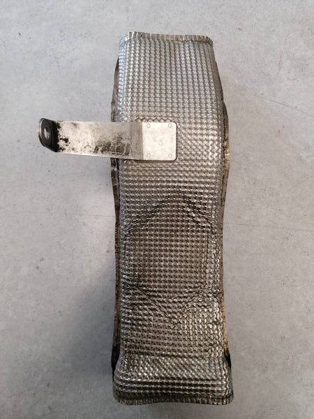 Image of LEFT HAND FRONT CHIMNEY VENT HEATSHIELD