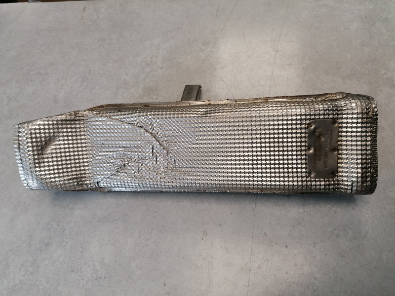 Image of LEFT HAND REAR CHIMNEY VENT HEATSHIELD