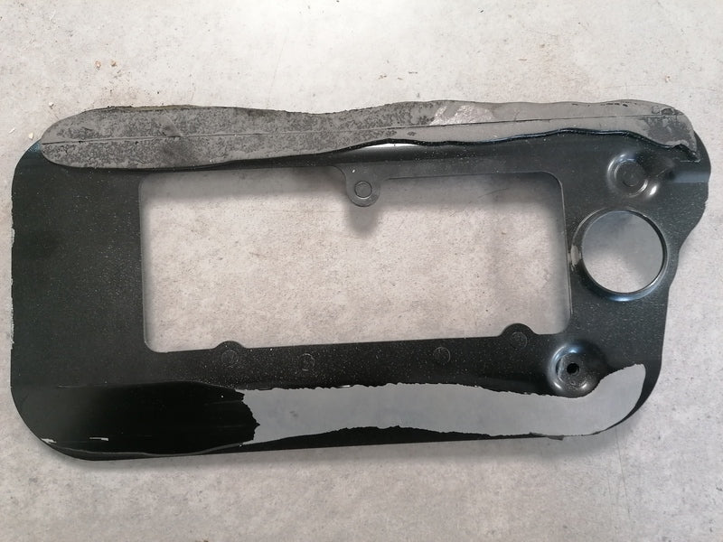 Image of CARBON FIBRE LEFT HAND DOOR LOCK & HANDLE STIFFENER