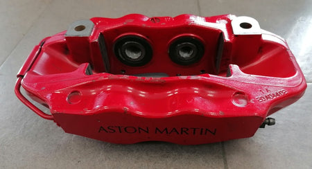 Image of REAR CALIPER - RED - RIGHT SIDE