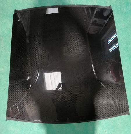 Image of CARBON FIBRE ROOF PANEL VISIBLE CARBON HIGH GLOSS