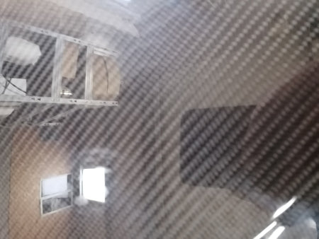 Image of CARBON FIBRE ROOF PANEL VISIBLE CARBON HIGH GLOSS