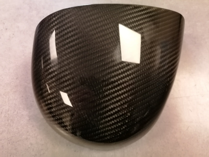 Image of CARBON FIBRE LEFT SIDE DOOR MIRROR COVER