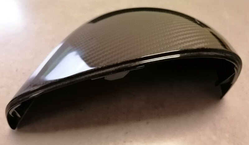 Image of CARBON FIBRE LEFT SIDE DOOR MIRROR COVER