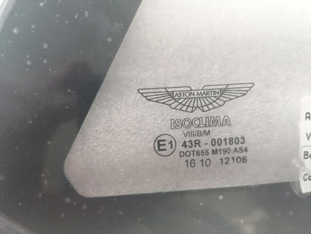 Image of LEFT REAR POLYCARBONATE QUARTER WINDOW