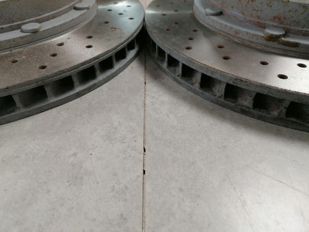 REAR BRAKE DISC DRUM SET - PAIR - i6