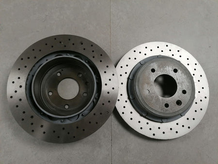 REAR BRAKE DISC DRUM SET - PAIR - i6