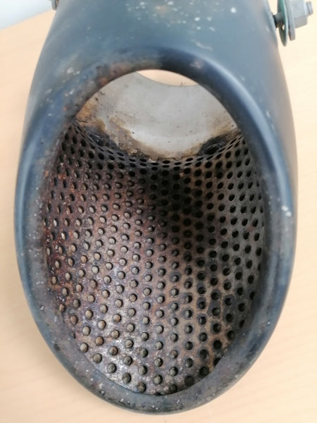 RHR OUTER BLACK EXHAUST TAILPIPE FINISHER