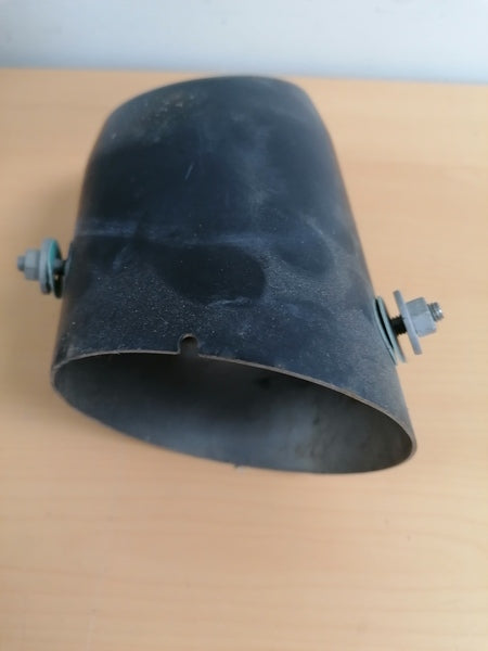 RHR OUTER BLACK EXHAUST TAILPIPE FINISHER