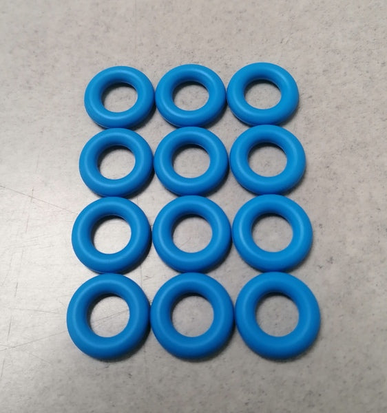 Image of FUEL INJECTOR UPPER O-RINGS - BLUE PK12