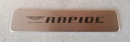 Image of FRONT SILL PLAQUE NAMEPLATE BADGE RAPIDE