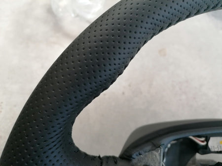 Image of LEATHER STEERING WHEEL