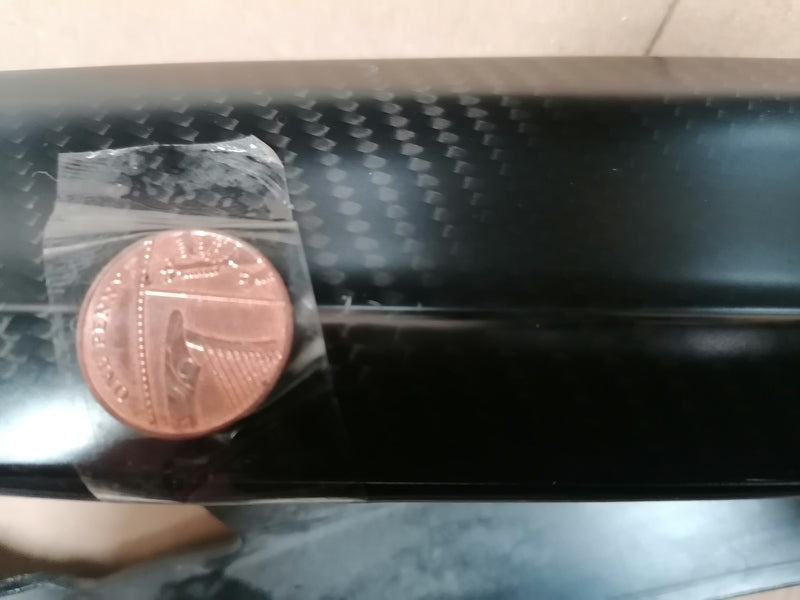 Image of CARBON ROOF CANTRAIL MOULDING - LEFT