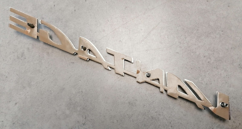 Image of REAR CHROME VANTAGE BADGE