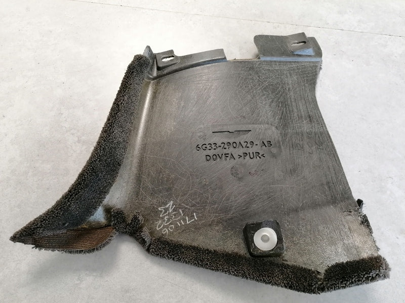 LEFT LOWER REAR QUARTER PANEL CARPET TRIM