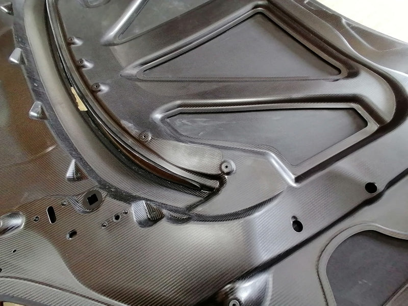 Image of V12 FRONT BONNET HOOD CLAMSHELL ASSEMBLY