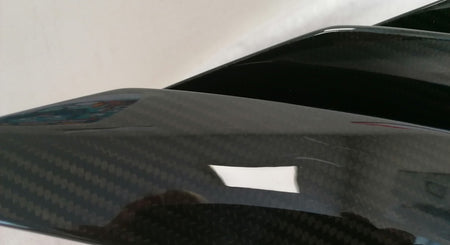 Image of FRONT FENDER LOUVRE VENT - CARBON LEFT
