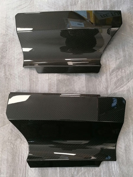 CARBON FIBRE SIDE FENDER PANEL GILL KIT