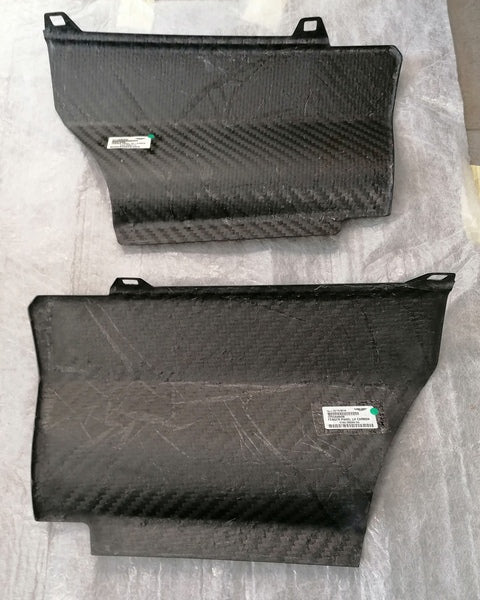 CARBON FIBRE SIDE FENDER PANEL GILL KIT