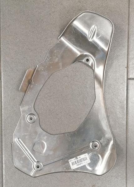 Image of FRONT BRAKE DISC SHIELD - LEFT HAND