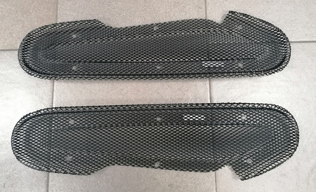 Image of PAIR GLOSS BLACK BONNET VENTS