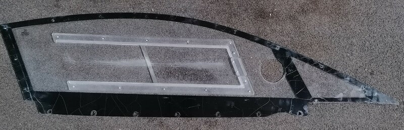 Image of POLYCARBONATE LEFT FIXED FRONT WINDOW