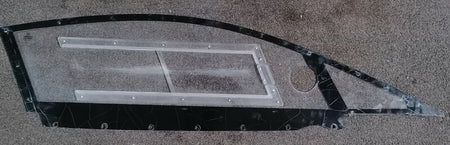 Image of POLYCARBONATE LEFT FIXED FRONT WINDOW