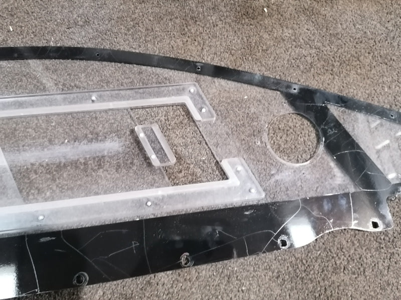 Image of POLYCARBONATE LEFT FIXED FRONT WINDOW