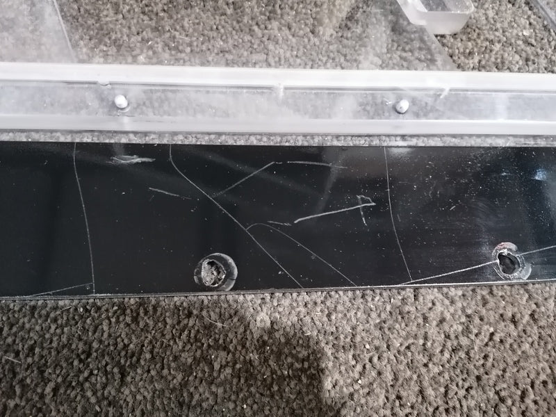 Image of POLYCARBONATE LEFT FIXED FRONT WINDOW