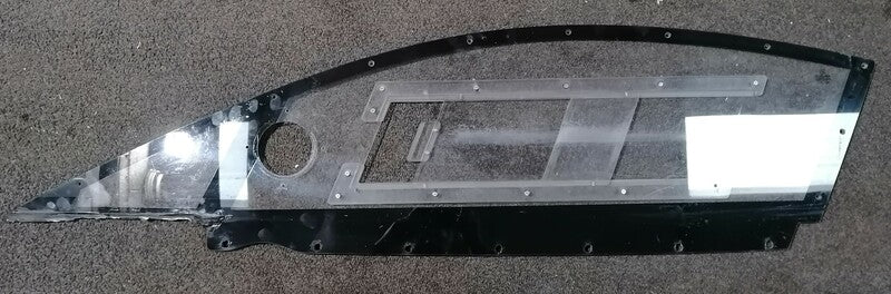 Image of POLYCARBONATE LEFT FIXED FRONT WINDOW