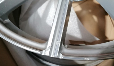 Image of 20" SILVER DT WHEEL - 10 SPOKE REAR