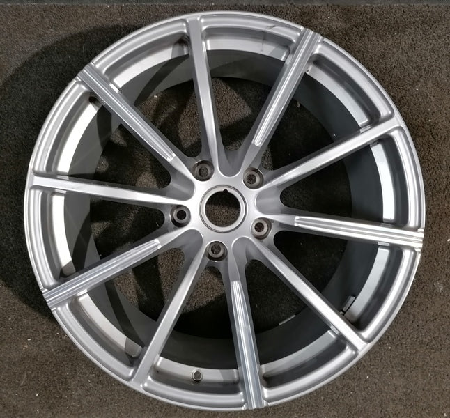 Image of 20" SILVER DT WHEEL FRONT - 10 SPOKE