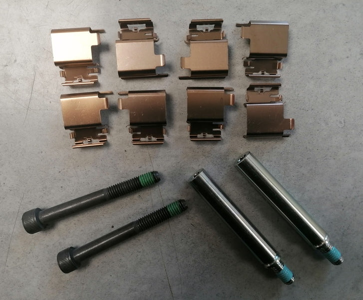 Image of REAR BRAKE PAD SPRING & PIN KIT