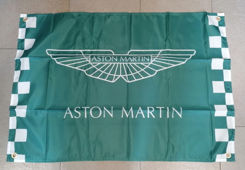 ASTON MARTIN WORKSHOP FLAG BANNER