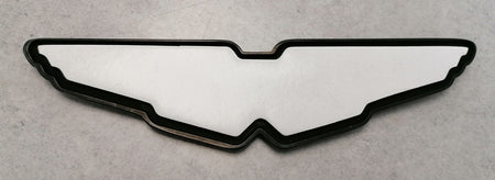 Image of BONNET HOOD TRUNK BADGE - BLACK