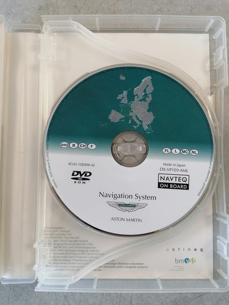 Image of SAT NAV DVD ROMS  2007 EUROPE MAPS