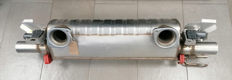 Image of REAR EXHAUST MUFFLER WITH ACTUATORS