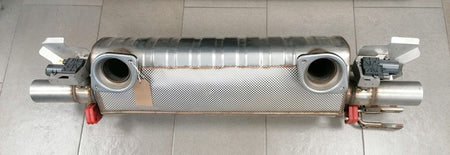 Image of REAR EXHAUST MUFFLER WITH ACTUATORS