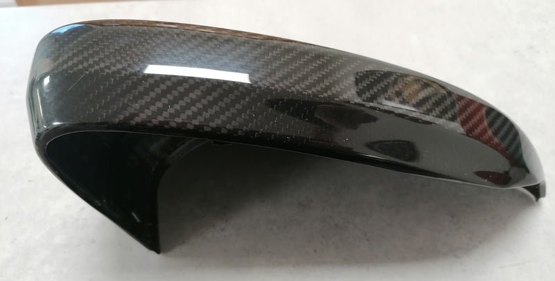 Image of CARBON REAR VIEW MIRROR CAP - LEFT
