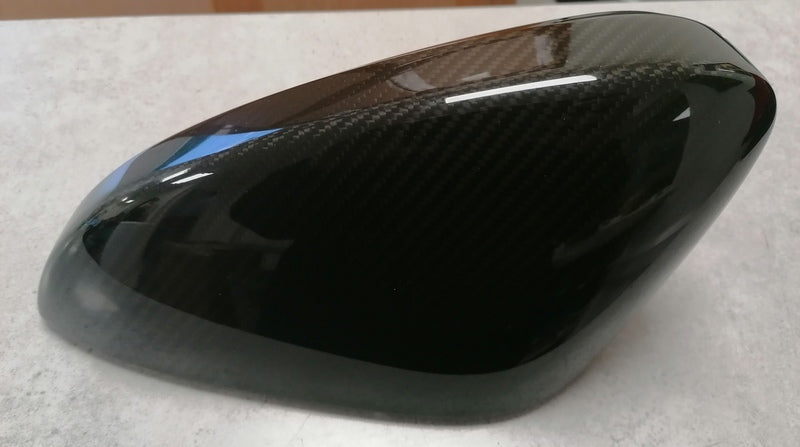 Image of CARBON REAR VIEW MIRROR CAP - LEFT