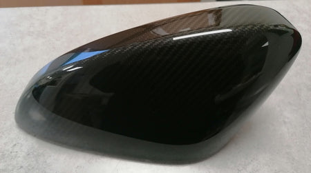 Image of CARBON REAR VIEW MIRROR CAP - LEFT