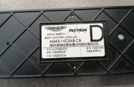 Image of DRIVERS PEKTRON SEAT MODULE ECU